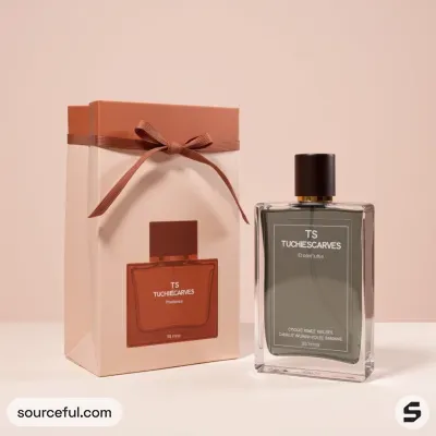 AI-Generated packaging for Perfume bottle in the Beauty and Personal Care industry