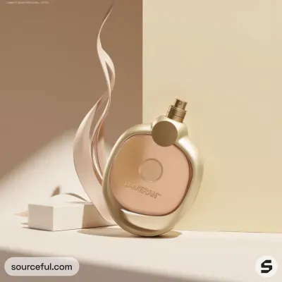 AI-Generated packaging for Perfume bottle in the Beauty and Personal Care industry