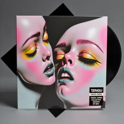 AI-Generated packaging for Vinyl album cover