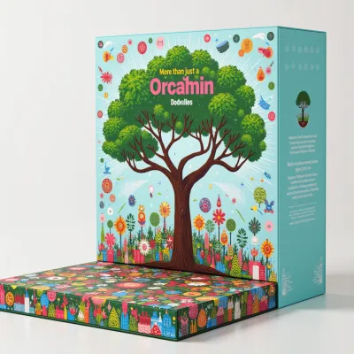 AI-Generated packaging for Advent calendar