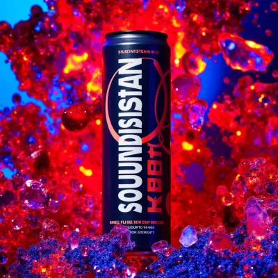 AI-Generated packaging for Drinks can