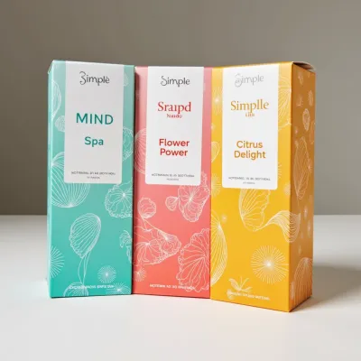 AI-Generated packaging for Perfume bottle