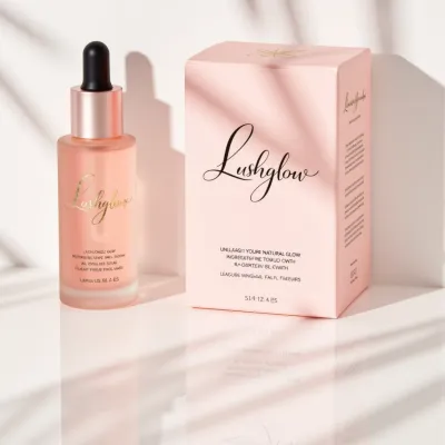 AI-Generated packaging for Dropper bottle in the Beauty and Personal Care industry