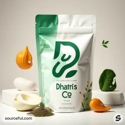 AI-Generated packaging for Food pouch in the Food and Snacks industry