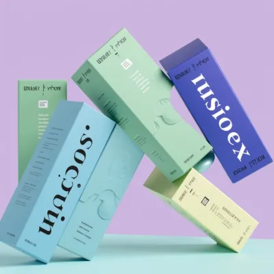 AI-Generated packaging for Carton box in the Medical and Healthcare Products industry