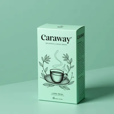 AI-Generated packaging for Carton box in the Beauty and Personal Care industry
