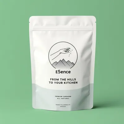 AI-Generated Food pouch packaging for Food and Snacks
