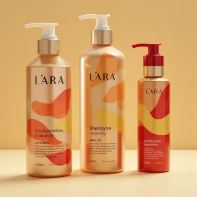 AI-Generated packaging for Pump bottle