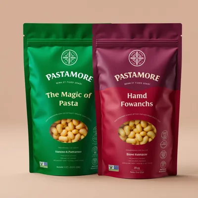 AI-Generated packaging for Food pouch