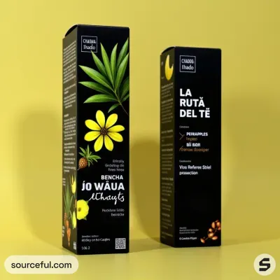 AI-Generated packaging for Carton box in the Gourmet and Specialty Foods industry