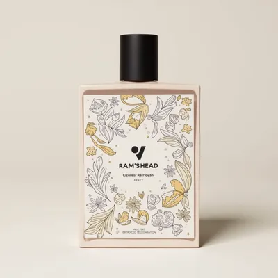 AI-Generated packaging for Perfume bottle
