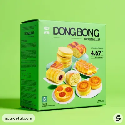 AI-Generated packaging for Carton box in the Food and Snacks industry