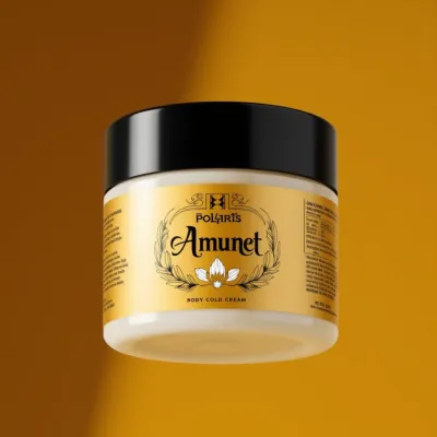 AI-Generated packaging for Food glass jar