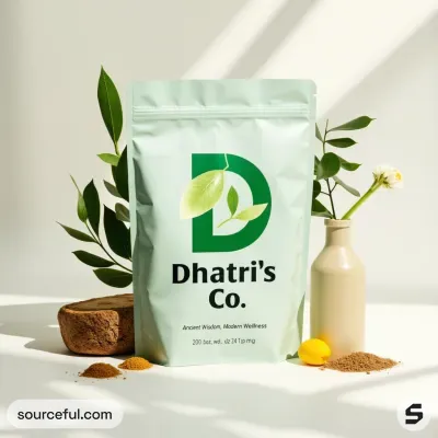 AI-Generated packaging for Food pouch in the Food and Snacks industry