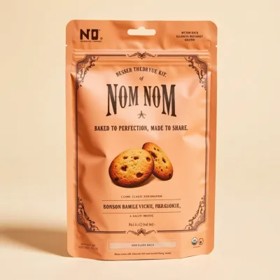 AI-Generated packaging for Food pouch