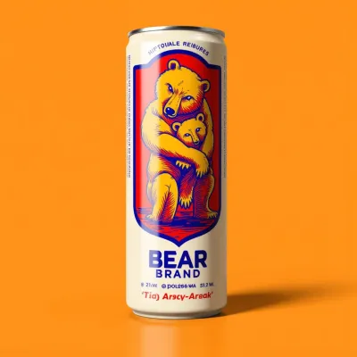 AI-Generated packaging for Drinks can in the Beverages industry