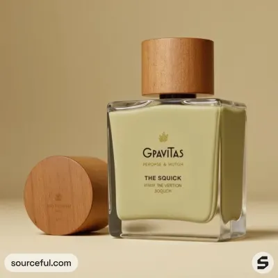 AI-Generated packaging for Perfume bottle