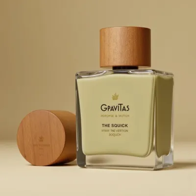 AI-Generated packaging for Perfume bottle