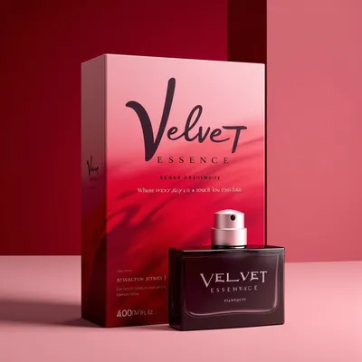 AI-Generated packaging for Perfume bottle