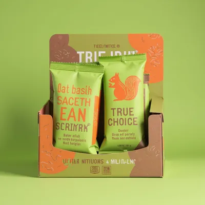 AI-Generated packaging for Shelf display box