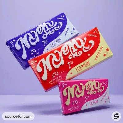 AI-Generated packaging design showcase