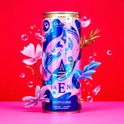 AI-Generated packaging for Drinks can
