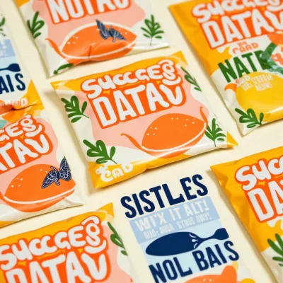 AI-Generated packaging for Plastic mailing bag