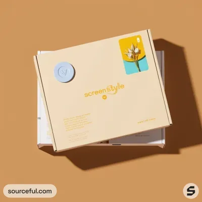 AI-Generated packaging for Mailer box in the Fashion and Accessories industry