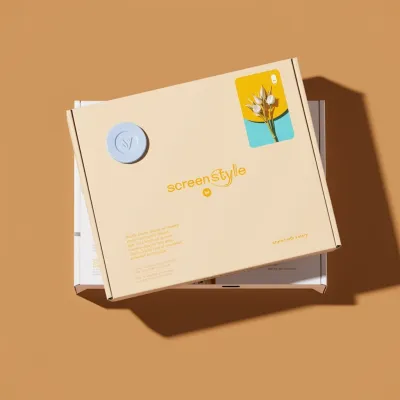 AI-Generated packaging for Mailer box
