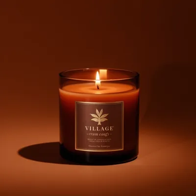 AI-Generated packaging for Cosmetics glass jar