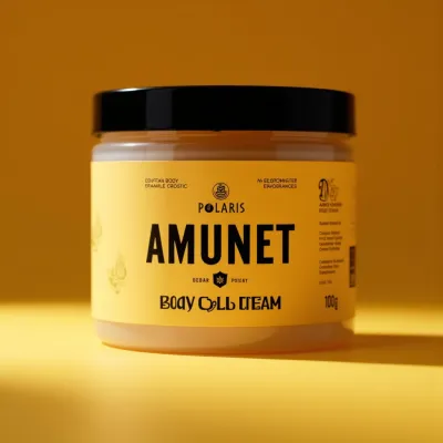 AI-Generated packaging for Food glass jar