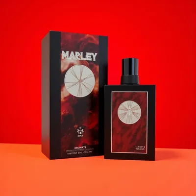 AI-Generated packaging for Perfume bottle
