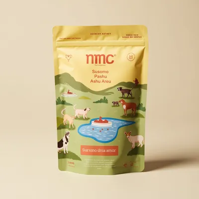 AI-Generated packaging for Food pouch