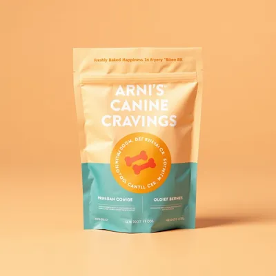 AI-Generated packaging for Food pouch