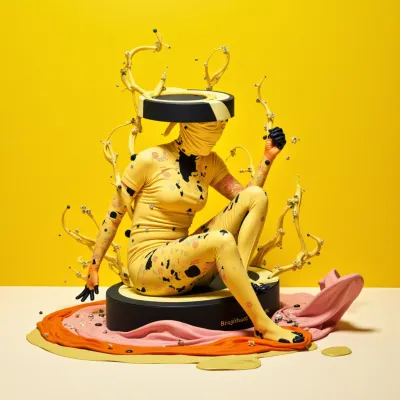 AI-Generated packaging for Food glass jar