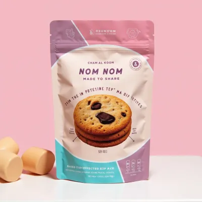 AI-Generated packaging for Food pouch