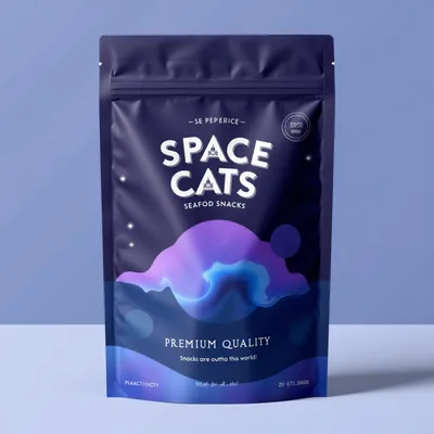 AI-Generated packaging for Food pouch