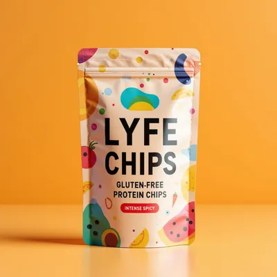 AI-Generated packaging for Food pouch