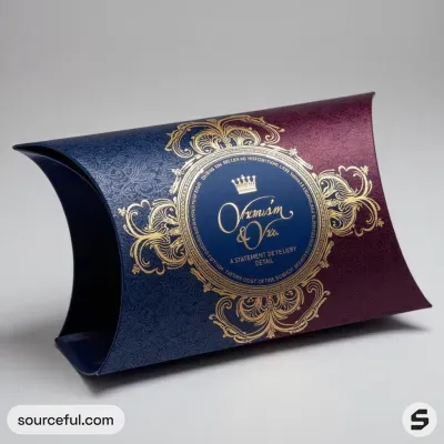 AI-Generated packaging for Pillow box