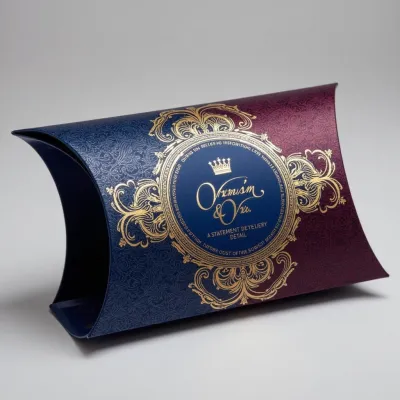 AI-Generated packaging for Pillow box