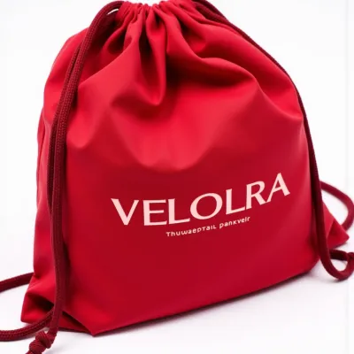 AI-Generated packaging for Drawstring bag