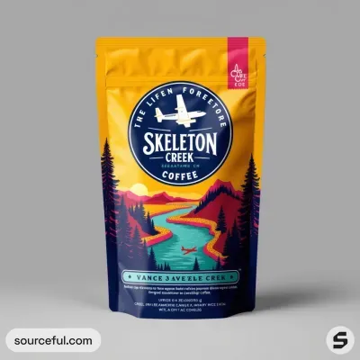 AI-Generated packaging for Food pouch