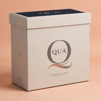 AI-Generated black mailer box packaging