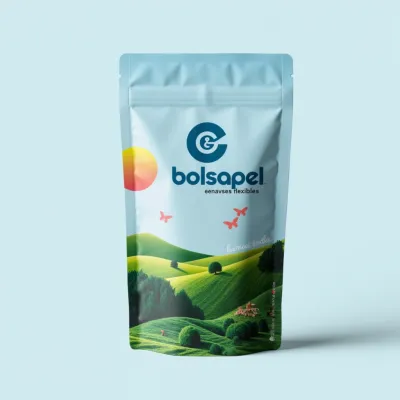 AI-Generated packaging for Food pouch in the Packaged Foods industry
