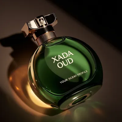 AI-Generated packaging for Perfume bottle