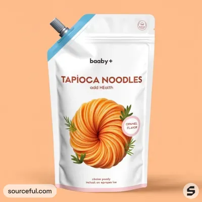 AI-Generated packaging for Food pouch