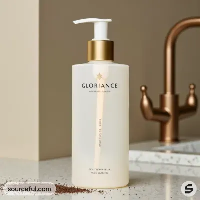 AI-Generated packaging for Pump bottle in the Beauty and Personal Care industry