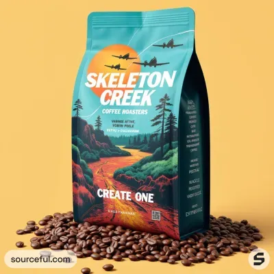 AI-Generated packaging for Food pouch