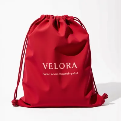 AI-Generated packaging for Drawstring bag