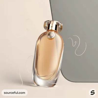 AI-Generated packaging for Perfume bottle in the Beauty and Personal Care industry